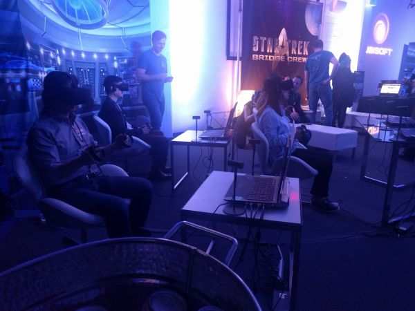 VR新作《星际迷航：舰桥船员》办主题活动 现场图赏