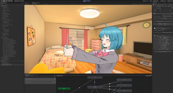 2次元直转3次元 日社VR对应软件Live2DEuclid公开